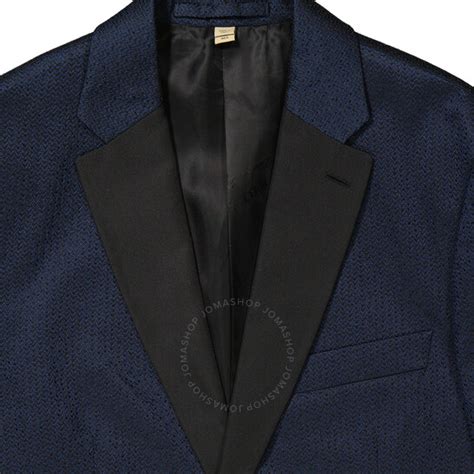 burberry soho fit|BURBERRY Soho Fit Jacquard Evening Navy Jacket 40S (50S .